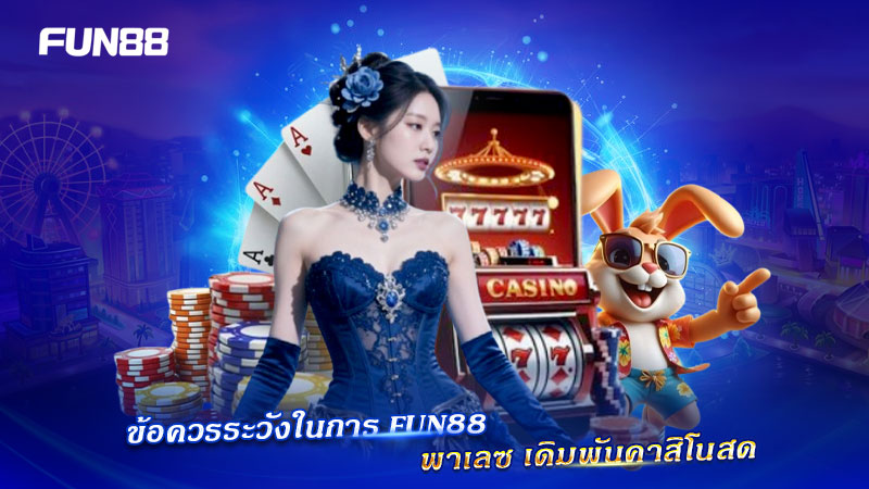 ข้อควรระวัง เดิมพัน FUN88 พาเลช